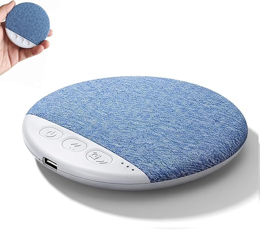 Bluetooth Pillow Speaker with White Noise for Sleep & Relaxation