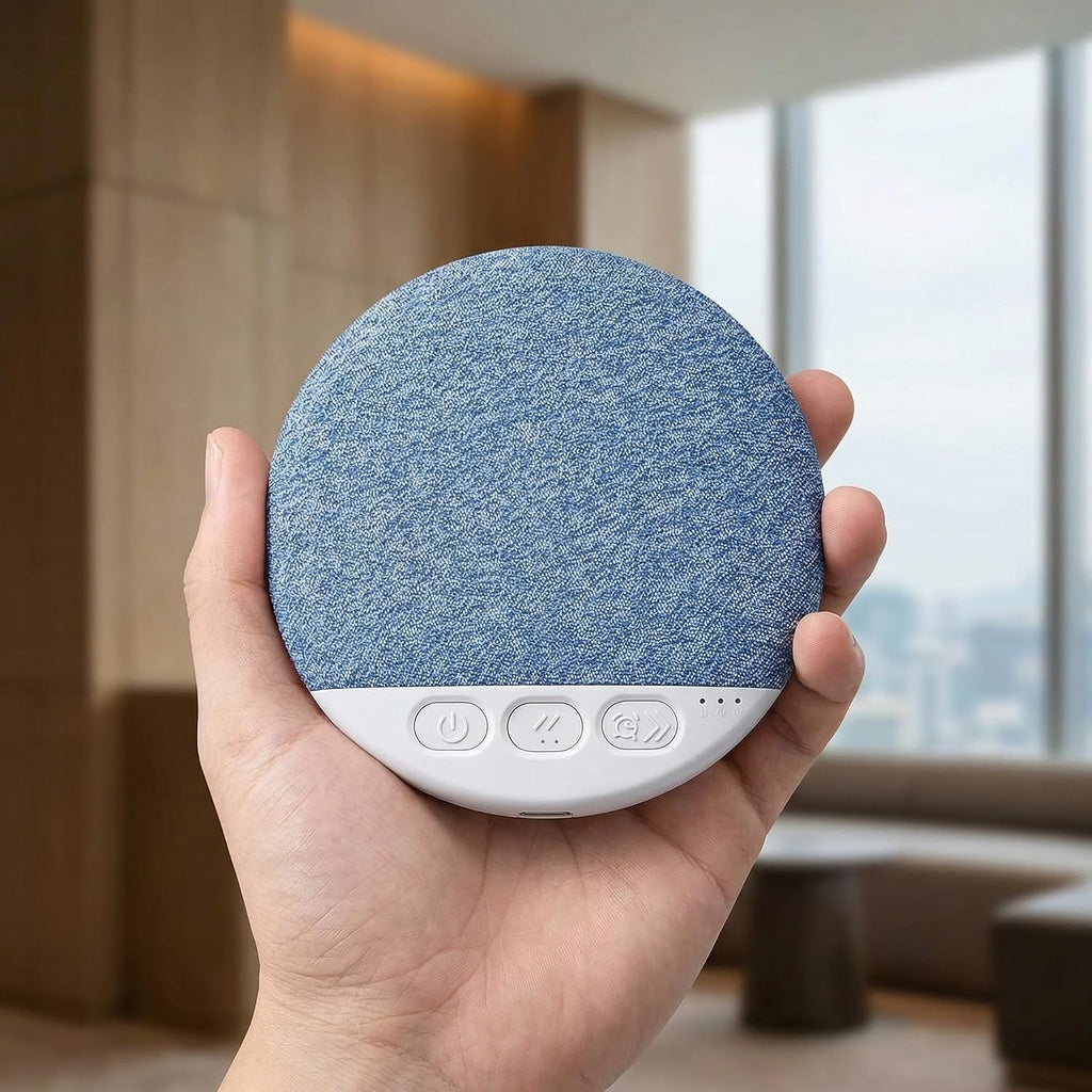 Bluetooth Pillow Speaker with White Noise for Sleep & Relaxation
