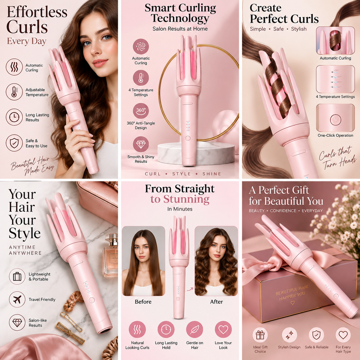 Automatic Hair Curler