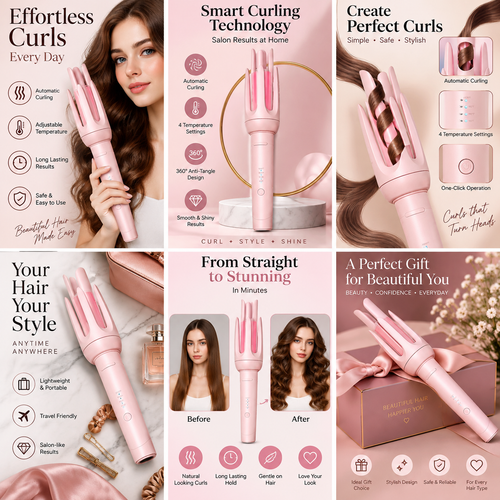 Automatic Hair Curler