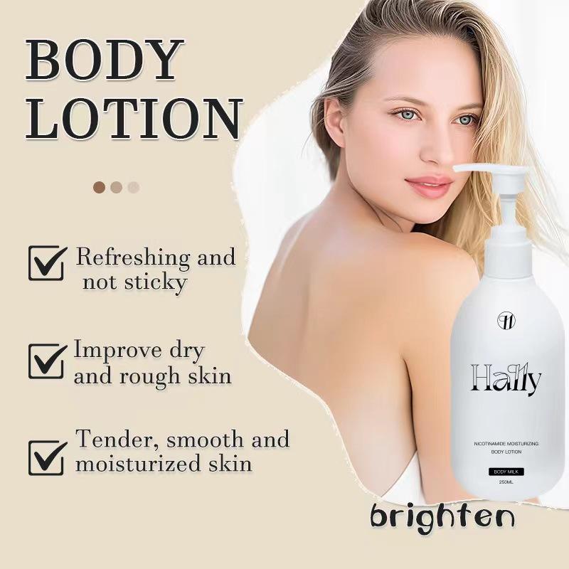 Hally Nicotinamide Body Lotion for Soft, Smooth & Glowing Skin